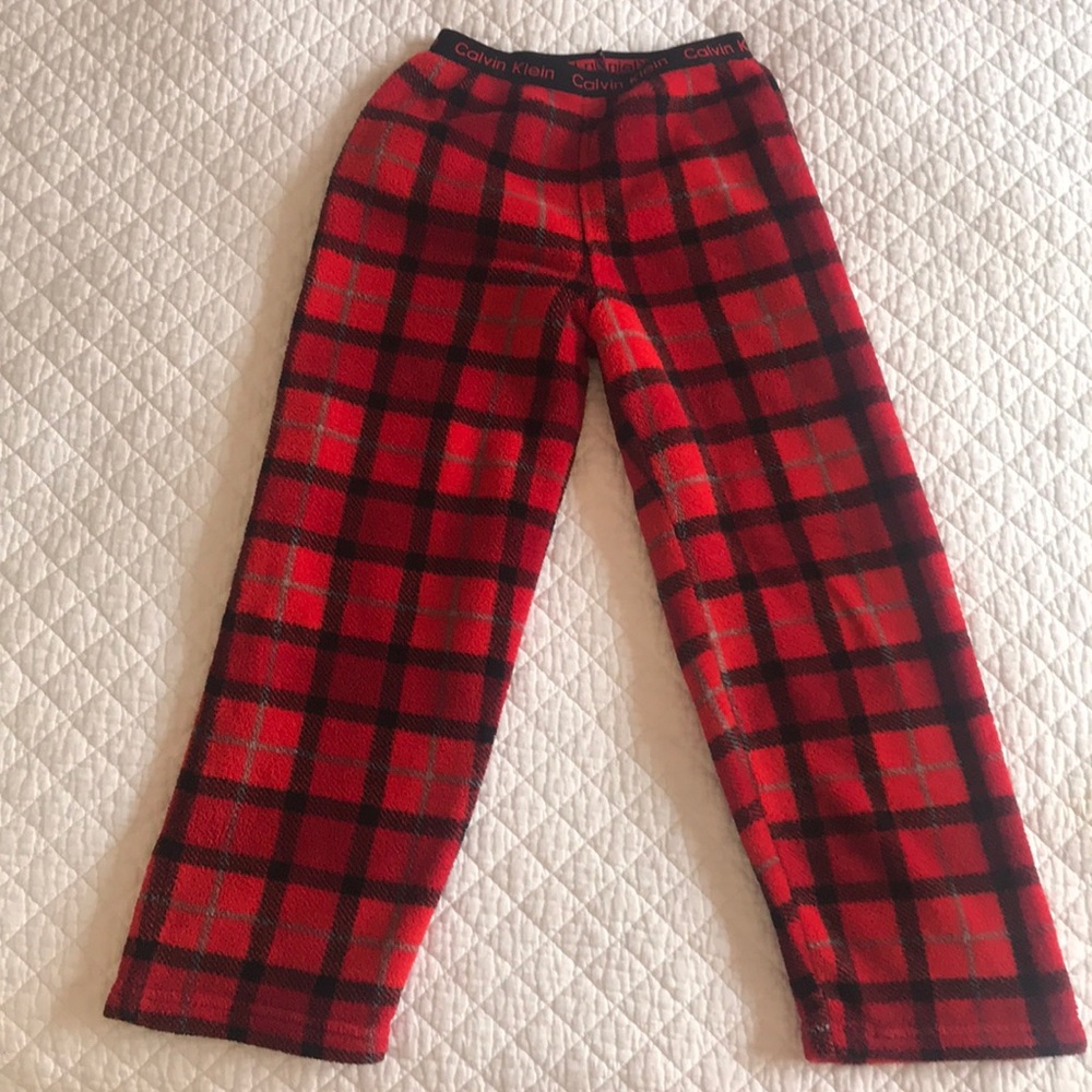 Calvin Klein (Boys) Pajama Pants  Size 7/8
